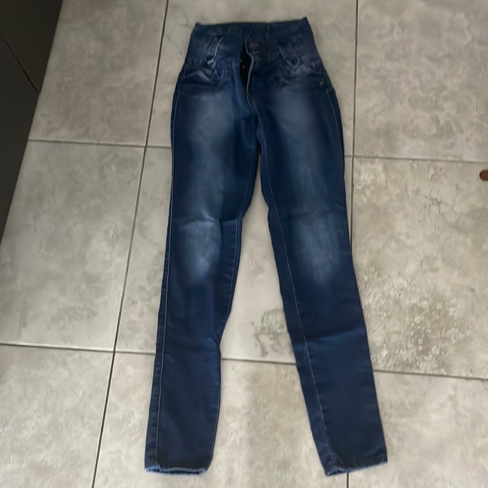 High rise jeans